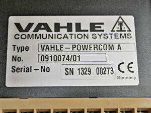 Vahle Powercom Master 910074/01 Datenübertragung -used-