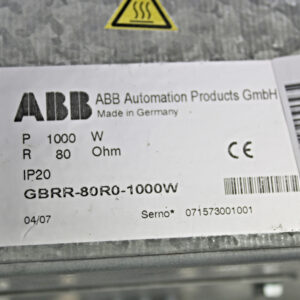 ABB GBRR-80R0-1000W Bremswiderstand -used-