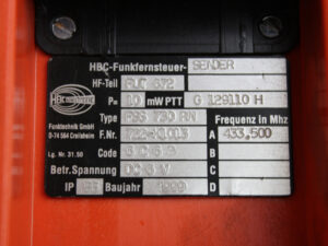 HBC radiomatic FSS 730 RM Sender -used-
