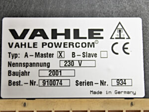 Vahle Powercom Master 910074 Datenübertragung -used-