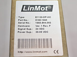 LinMot E1130-DP-HC Antiebscontroller -OVP/unused-