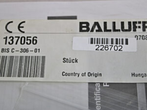Balluff BIS C-306-01 Schreib-/ Lesekopf -unused-