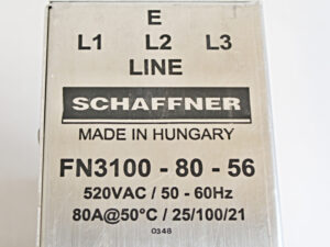 Schaffner FN3100-80-56 Netzfilter -used-