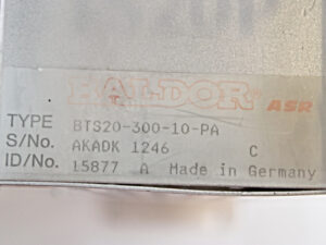 Baldor BTS20-300-10-PA Servo Drive -used-
