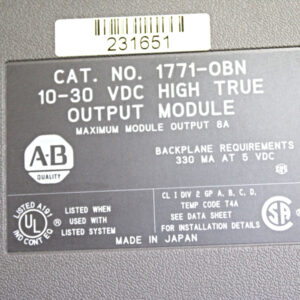 Allen-Bradley 1771-OBN Leistung Modul 10-30 VDC -used-