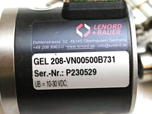LENORD+BAUER GEL 208-VN00500B731 Drehgeber -OVP/used-