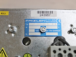 Frizlen FZDP 200×35 S-3.6 Ohm Bremswiderstand -used-