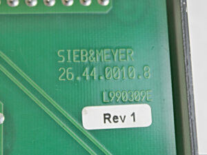 Sieb&Meyer 26.44.10 26.44.0010.8 Rev.1 Brushless Motor-System SINUDYN -used-