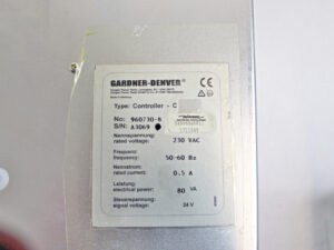 Gardner Denver Controller-C 960730-B – used-