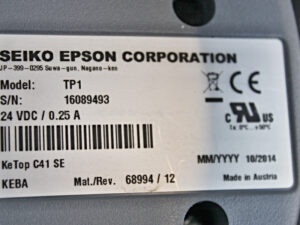 Seiko Epson Corporation TP1 KeTop C41 SE -used-