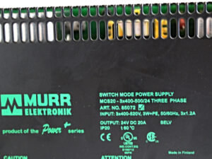 MURR Elektronik MCS20-3×400-500/24  3~ Power Supply -OVP/used-