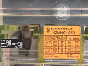 Klöckner Möller NZMH9-250 + ZM9-200 Leistungsschalter -used-