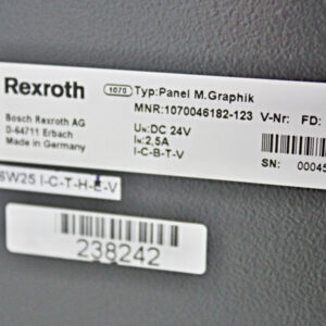 Rexroth 1070046182-123 Panel M.Graphik -used-