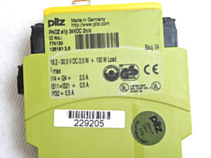 PILZ PNOZ e1p 774130 24VDC 2n/o Not-Aus Schalter -used-