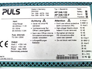 PULS AP 246.122 Power Supply -used-