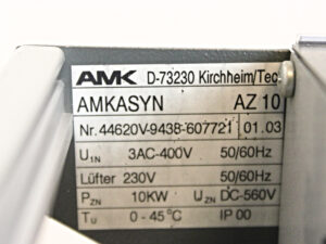AMK AMKASYN AZ10 INVERTER 10kW -used-