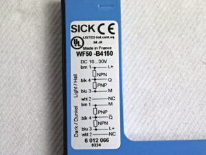 SICK WF50-B4150 6012066 Photoelectric Slot Sensor -used-
