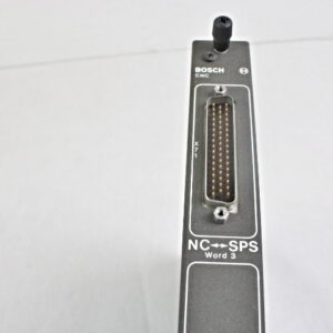 Bosch CNC NC-SPS Word 3 056502-1027 Steuerungsmodul -used-