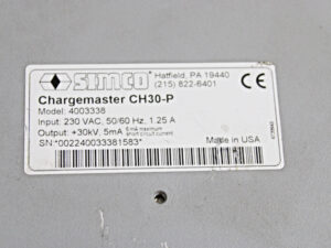 SIMCO ChargeMaster CH30-P 4003338 Elektrostatischer Generator -used-
