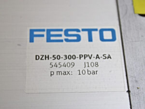 FESTO DZH-50-300-PPV-A-SA 545409 + 2x SMTO-1-PS-S-LED-24C 151685 -repaired-