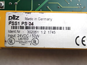 PILZ PSS PS 24 Netzteil Fail-Safe+Standart/302051 -used-