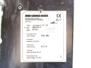 Gardner Denver 960724-F m-PRO-400 TFT Controller -used-
