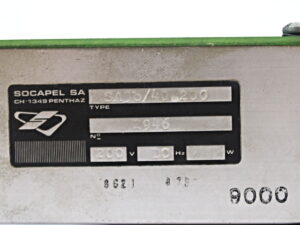 SOCAPEL Socadyn SA-3b/40-200 Servo Amplifer/Servoverstärker -used-