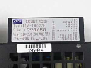 VERO TRIVOLT PK25 116-10027H Netzteil-used