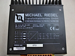Michael Riedel RDRKN 40K Transformator – used-