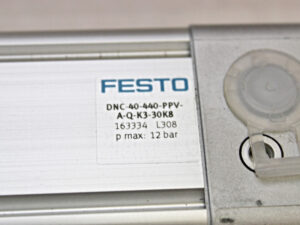FESTO DNC-40-400-PPV-A-Q-K3-30K8 163334 Normzylinder -unused-