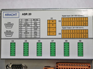 Kracht ASR 20 4P3040.01-K17 Operator Panel -used-