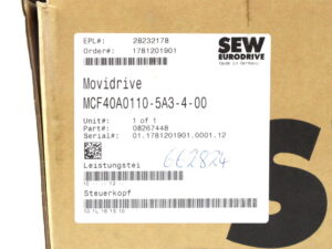 SEW Movidrive MCF40A0110-5A3-4-00 ML0001 Frequenzurichter – OVP/unused –