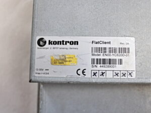 Kontron EN00-YC620D-01 FlatClient Panel PC -used-