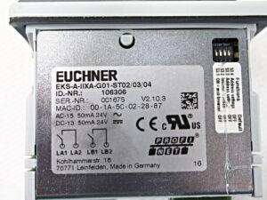 Euchner EKS-A-IIXA-G01-ST02/03/04 106306 Schalter -OVP/used-