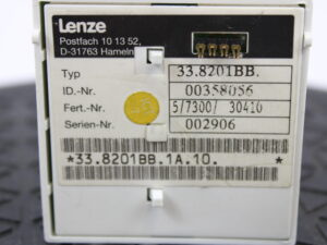 LENZE 33.8201BB.1A.10  -used-