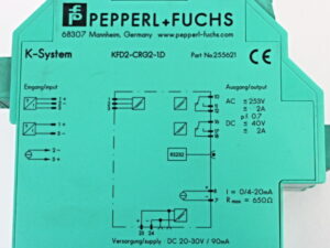 Pepperl + Fuchs KFD2-CRG2-1.D 255621 -used-