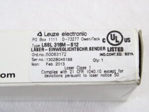 Leuze LSSL 318M-S12 Einweglichtschranke -unused-