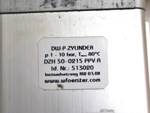 FESTO DZH 50-0215-PPV-A Flachzylinder -used-