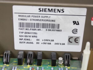 SIEMENS Modular Power Supply Din41725  -used-