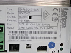 Lenze EVF8212-E-V020 Frequenzumrichter -refurbished-