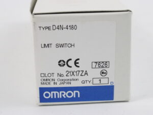 Omron D4N-4180 Limit Switch -OVP/unused-