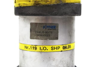 Joyner Pneumatic DUKJS-80/75 J180800023 Pneumatikzylinder – used –