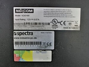 Spectra Nexcom NDiS 166 Barbone PC -used-