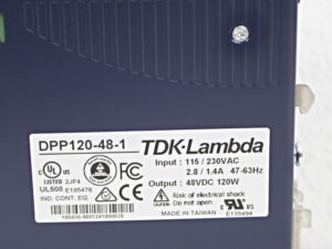 TDK Lambda DPP120-48-1 Power Supply -OVP/unused-