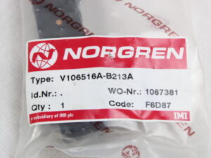 Norgren V106516A-B200A Magnetventil ovp/unused/sealed
