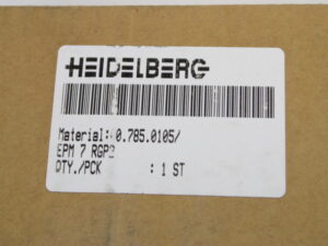 Heidelberg 00.785.0105/EPM 7 RGP ovp/sealed-unused
