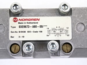 NORGREN SXE9673-A60-00/*** Magnetventil -used-