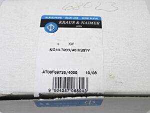 Kraus & Naimer KG10.T203/40.KS51V Lasttrennschalter -OVP/unused-