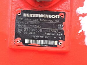 REXROTH A6VM160HA1/63W-VAB017DA Hydraulikmotor -used-