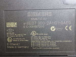 Siemens 6ES7350-2AH01-0AE0 Simatic S7-300 – E: 01 – used –